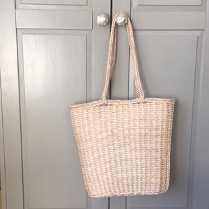 Straw Beach Bag